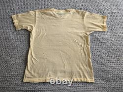 Vintage 1972 Grateful Dead European Tour Ice Cream Kid Yellow Shirt Sz Large