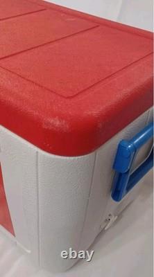Vintage 1980's Coleman Nestle Crunch Ice Cream Advertising Large Cooler Rare