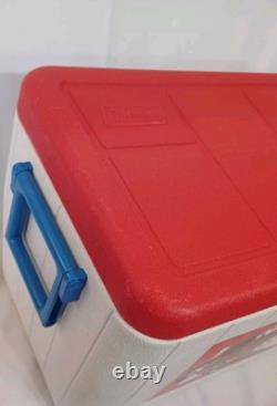 Vintage 1980's Coleman Nestle Crunch Ice Cream Advertising Large Cooler Rare