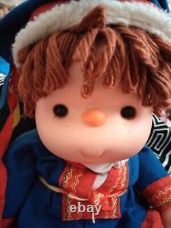 Vintage 1980s Large Russian Costume Doll Souvenir Doll (ice Cream Dolls)