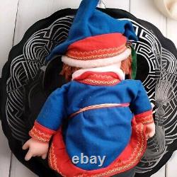 Vintage 1980s Large Russian Costume Doll Souvenir Doll (ice Cream Dolls)