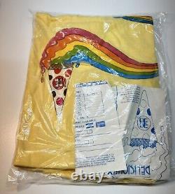 Vintage 1983 Baskin Robbins Ice Cream Rainbow T Shirt Single Stitch XL NEW RARE