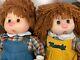 Vintage 1983 Large Ice Cream Thumb Sucking Dolls by The Mitchell Co Set of Two