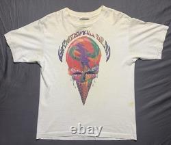 Vintage 1990 Grateful Dead & Liquid Blue Ice Cream Cone Lot T-Shirt Size L
