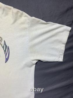Vintage 1990 Grateful Dead & Liquid Blue Ice Cream Cone Lot T-Shirt Size L