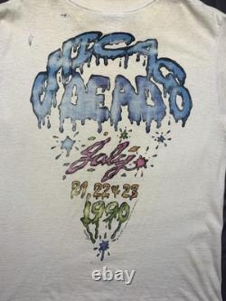 Vintage 1990 Grateful Dead & Liquid Blue Ice Cream Cone Lot T-Shirt Size L