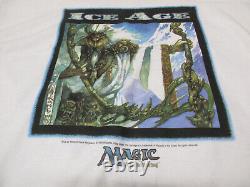 Vintage 1995 Magic The Gathering Ice Age T-Shirt Large NewWithOutTags