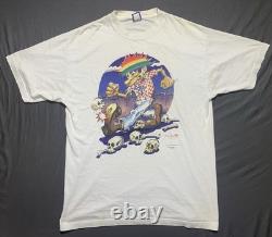 Vintage 1996 Grateful Dead & Stanley Mouse Ice Cream Kid Lot T-Shirt Size XL