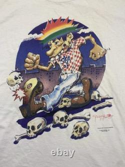 Vintage 1996 Grateful Dead & Stanley Mouse Ice Cream Kid Lot T-Shirt Size XL