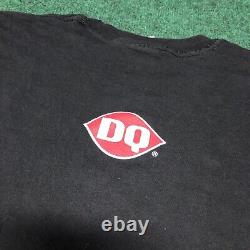 Vintage 2002 Scooby-Doo Movie Dairy Queen DQ Promo T-Shirt Adult Size L Black