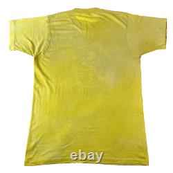 Vintage 70s Grateful Dead Ice Cream Kid Mens T Shirt Yellow Zoonie Large