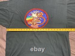 Vintage 90's Grateful Dead Ice Cream Kid Embroidered T-Shirt Size Large