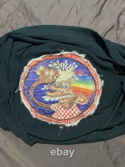 Vintage 90's Grateful Dead Ice Cream Kid Embroidered T-Shirt Size Large