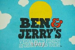 Vintage 90's Liquid Blue AOP Ben & Jerry's Euphoria shirt tagged large