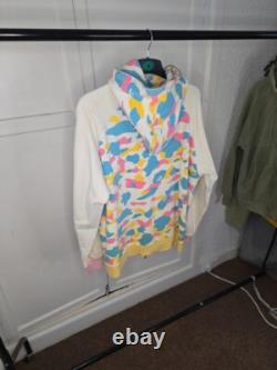 Vintage BAPE Ice Cream Camo Hoodie Rare A Bathing Ape Full Zip Hoody Large L