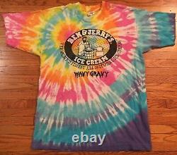 Vintage BEN & JERRY'S Wavy Gravy ice cream tie dyed t-shirt Grateful Dead L