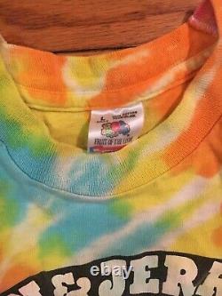 Vintage BEN & JERRY'S Wavy Gravy ice cream tie dyed t-shirt Grateful Dead L