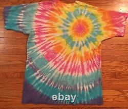 Vintage BEN & JERRY'S Wavy Gravy ice cream tie dyed t-shirt Grateful Dead L