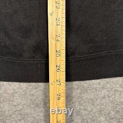 Vintage Baskin Robbins Sweatshirt XL Black 90s Ice Cream Employee Promo Crewneck