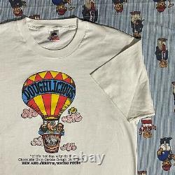 Vintage Ben & Jerrys Doughlicious Graphic T shirt LARGE FOTL Cookie Dough USA