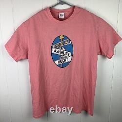 Vintage Ben & Jerrys Shirt Ashbury Haight Anvil Pink Mens Extra Large