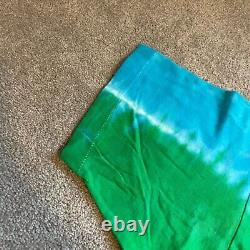 Vintage Ben & Jerrys Shirt Men XL Cow Euphoria Tie Dye Single Stitch Liquid Blue