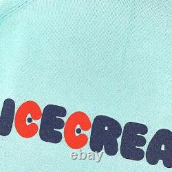 Vintage Billionaire Boys Club Ice Cream BBC Blue Sweatshirt Made In Japan, Large
