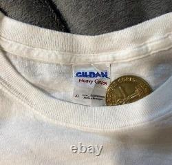 Vintage Blue Bunny Ice Cream Sandwhich Promo T-Shirt Size XL