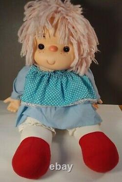 Vintage Collectible Ice Cream Dolls 1980 Extra Large Size 25in Pink Hair Rare