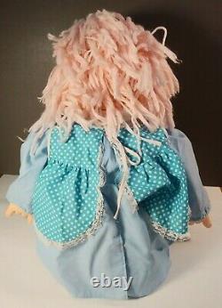 Vintage Collectible Ice Cream Dolls 1980 Extra Large Size 25in Pink Hair Rare