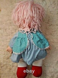 Vintage Collectible Ice Cream Dolls 1980 Extra Large Size 25in Pink Hair Rare