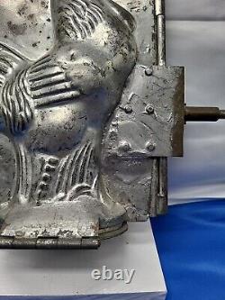 Vintage Crowing Rooster Large Tin Mold Cool Treats Ice Cream Chocolate