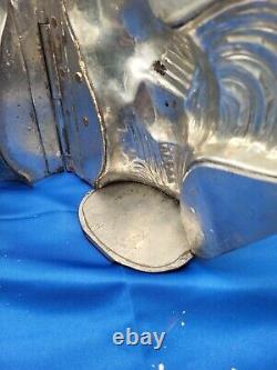 Vintage Crowing Rooster Large Tin Mold Cool Treats Ice Cream Chocolate SHELF