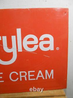 Vintage Dairylea Ice Cream Large 34 X 22 Milk Dairy Farm Store Tin Sign