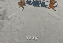 Vintage Disney Aladdin Shirt Mens Size Large World On Ice Single Stitch White