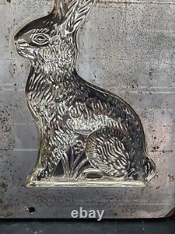 Vintage Easter Bunny Large Cool Rabbit Ice Cream Chocolate Candy Molds Wax Fun