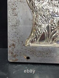 Vintage Easter Bunny Large Cool Rabbit Ice Cream Chocolate Candy Molds Wax Fun