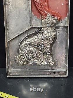 Vintage Easter Bunny Large Cool Rabbit Ice Cream Chocolate Candy Molds Wax Fun