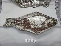 Vintage Fish Ocean Large Tin Mold Cool Treats Ice Cream Candy Chocolate