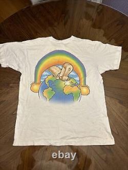 Vintage Grateful Dead 90's Shirt Europe 1972 Sz L Single Stitch Ice Cream Kid