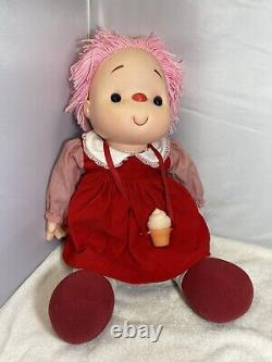 Vintage Ice Cream Doll Girl Extra Large 28 Tall 1980's