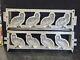 Vintage Large Easter Chicks Eggs Hinged Cake Ice Cream Chocolate Molds Wax Fun