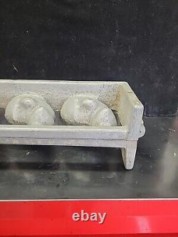 Vintage Large Easter Chicks Eggs Hinged Cake Ice Cream Chocolate Molds Wax Fun