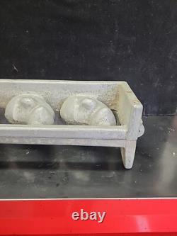 Vintage Large Easter Chicks Eggs Hinged Cake Ice Cream Chocolate Molds Wax Fun