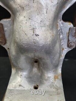 Vintage Large Happy Teddy Bear Hinged Cake Ice Cream Chocolate Molds Wax Fun