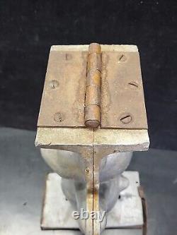 Vintage Large Happy Teddy Bear Hinged Cake Ice Cream Chocolate Molds Wax Fun