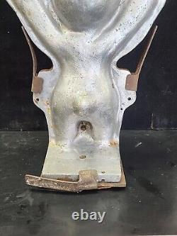 Vintage Large Happy Teddy Bear Hinged Cake Ice Cream Chocolate Molds Wax Fun
