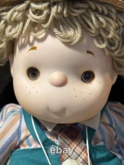 Vintage Large J Shin Ice Cream Doll Boy & Girl Pair / 1980s Complete CLEAN