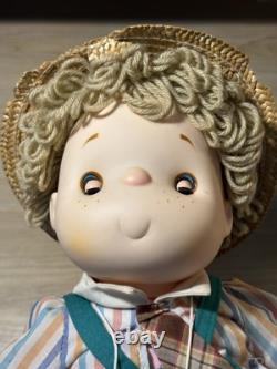 Vintage Large J Shin Ice Cream Doll Boy & Girl Pair / 1980s Complete CLEAN