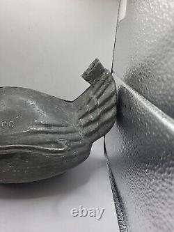Vintage Large Pewter Bird C. C. BREVETE Cake Ice Cream Chocolate Mold